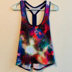 🖤 Cosmic Galaxy Workout Tank